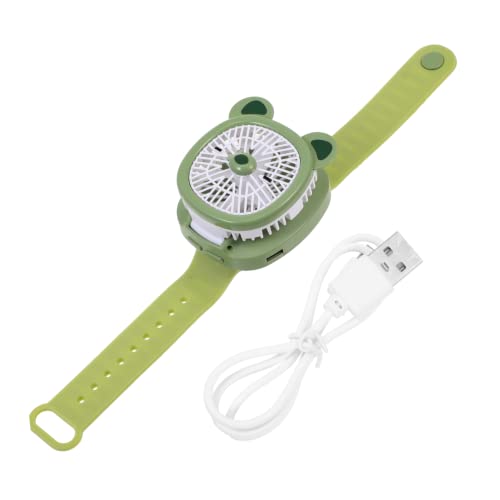DOITOOL Tragbarer Cartoon Handgelenkventilator USB Aufladbar Lustiges Design für Drinnen und Draußen für Junge Mädchen Kompaktes und Benutzerfreundliches Zubehör von DOITOOL