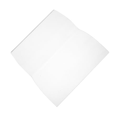 DOITOOL Transparenter Acryl Buchbeschwerer Fächerförmiger Seitenhalter für Büro und Kalligraphie Stabiles Design für Kochbücher Lehrbücher Arbeitshefte Dekorativer Schreibtisch organizer von DOITOOL