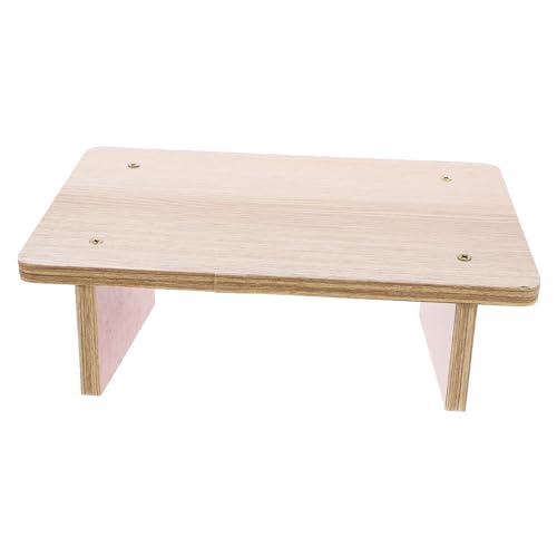 DOITOOL Tritthocker Fürs Badezimmer Tritthocker Fürs Büro Holzmaterial Stabiles Design von DOITOOL