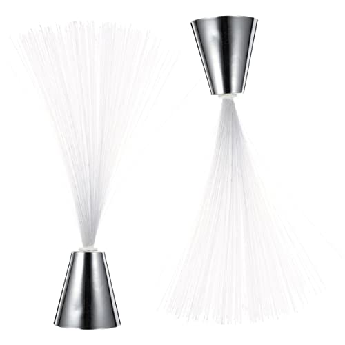 DOITOOL Batteriebetriebene Glasfaserlichter 2er-pack -farbwechsel Elegante Dekorative Beleuchtung Für Tischdekoration Zu Hause von DOITOOL
