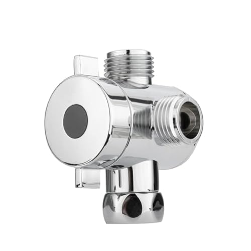 DOITOOL Verchromter Drei Wege Duschkopf Umschaltventil mit Verstellbarer Arm Montage Abs Badarmatur Rückschlagventil für Schlauchanschluss Geeignet für Badewannen und Duschen DOITOOL Verchromter Drei Wege Duschkopf Umschaltventil mit Verstellbarer Arm Montage Abs Badarmatur Rückschlagventil für Schlauchanschluss Geeignet für Badewannen und Duschen von DOITOOL