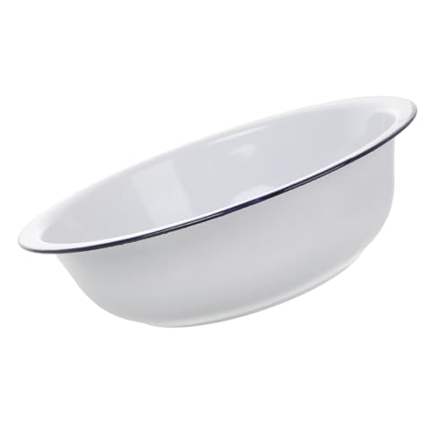 DOITOOL Vintage Emaille Schüssel Robuste Multifunktionale Teigschüssel Emaillierter Zeitloses Elegantes Design für Küche Leicht zu Reinigen und Langlebig DOITOOL Vintage Emaille Schüssel Robuste Multifunktionale Teigschüssel Emaillierter Zeitloses Elegantes Design für Küche Leicht zu Reinigen und Langlebig von DOITOOL