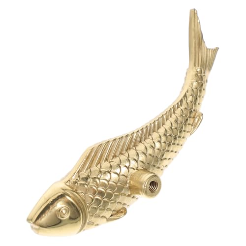 DOITOOL Vintage Messing Fisch Möbelgriffe für Schränke Schuhschrank und Kommode Dekorative Möbelknöpfe für Wohn Büroeinrichtung Vielseitige Schrankgriffe im Retro stil von DOITOOL