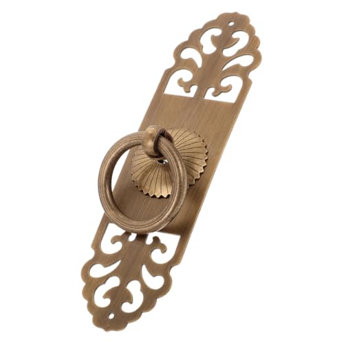 DOITOOL Vintage Messing Türgriff Ergonomischer Langlebiger Schrank Küchenschubladengriff Dekorativer Antiker Möbelgriff für Kleiderschrank Kommode und Bücherregal Einfache Montage von DOITOOL