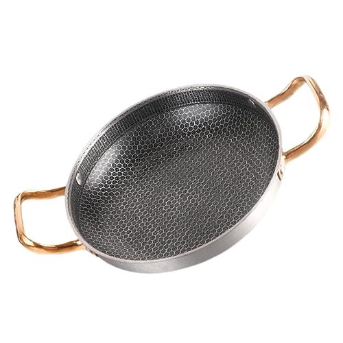 DOITOOL Kochtopf Bratpfanne Vielseitige Pfanne Waben Antihaftbeschichtete Waben-Antihaft- Eier- Antihaft-Waben- Wok Für 26 °C Eierpfanne Wabenpfanne Non Stick Pan Beschichtete Pfanne von DOITOOL