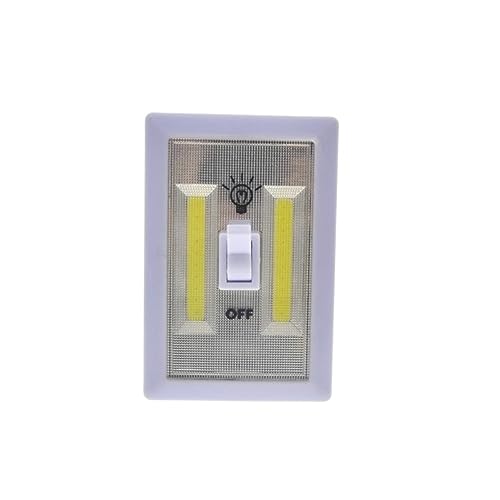 DOITOOL 4 Stück Led Wandleuchten Batteriebetrieben Kabellos Cob Led Licht Für Außenbereiche Notlicht Für Schlafzimmer Küchen Und Abstellräume von DOITOOL