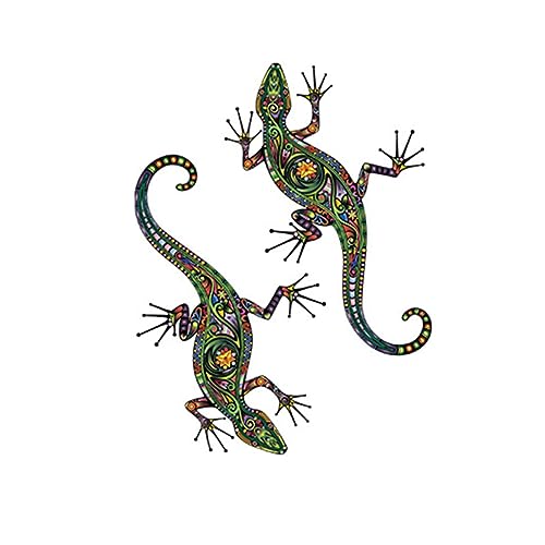 DOITOOL Wandmalereien Kriechender Wandaufkleber Wandtattoo Muster Gecko Wanddeko Wall Decoration Pegatina De Pared von DOITOOL