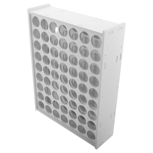 DOITOOL Wandmontierter Organizer für Bastelfarben Vertikales Regalsystem zur Aufbewahrung von Malutensilien Einfache Installation Platzsparendes Design Modern und für Ihr Zuhause von DOITOOL