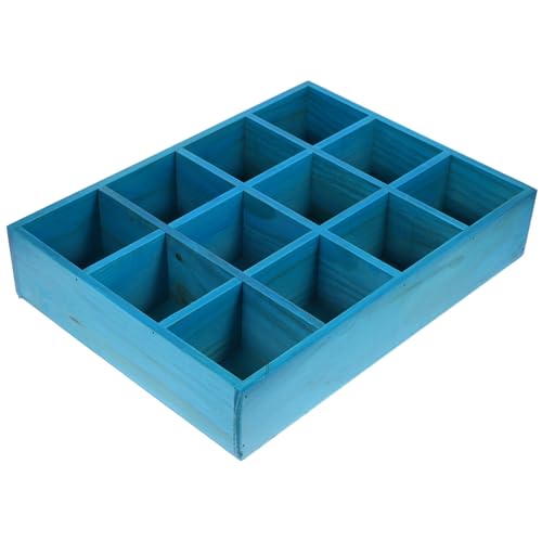 DOITOOL Wandregal Mit Fächern Schlichtes Holzregal Für Wand Hängeregal Zum Platzsparen Für Kleine Erinnerungsstücke Und Dekoartikel von DOITOOL