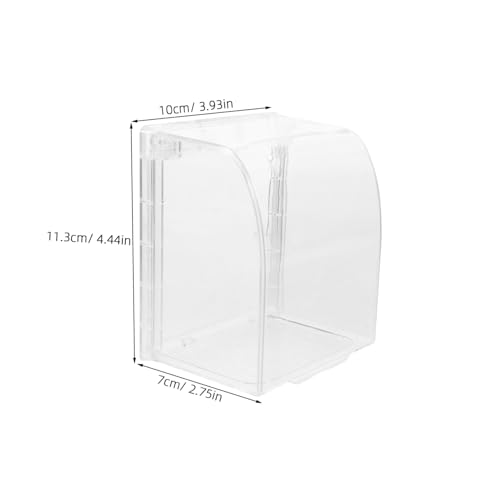 DOITOOL Wasserdichte Steckdosenabdeckung mit Erhöhtem Transparentem Kabelauslass Schutzbox für Badezimmer und Außenbereich Wetterfester Outlet Cover für Elektrosteckdosen und von DOITOOL
