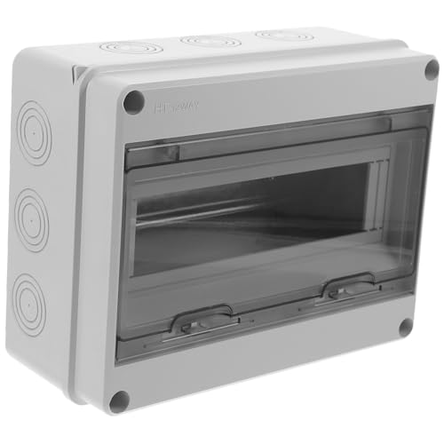 DOITOOL Wetterfeste Verteilerdose aus Robustem Kunststoff Schutzgehäuse für Außenbereich Langlebige Wasserdichte Schaltkasten mit Elegantem Design UV beständig und Witterungsfest für von DOITOOL