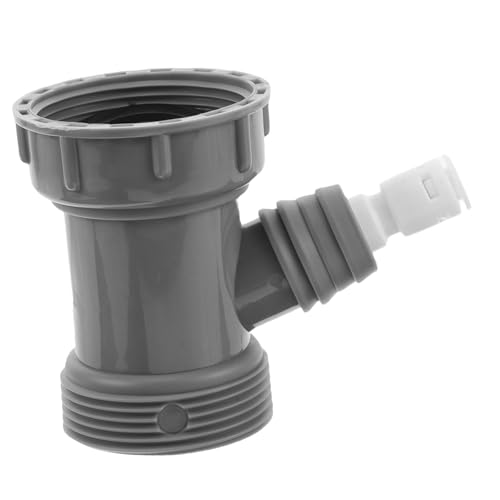 DOITOOL Y Förmiger Abflussadapter für Küchenspülen mit Überlauf Schutz Installieren Vielseitig Einsetzbar Kompatibel mit Standardanschlüssen von DOITOOL
