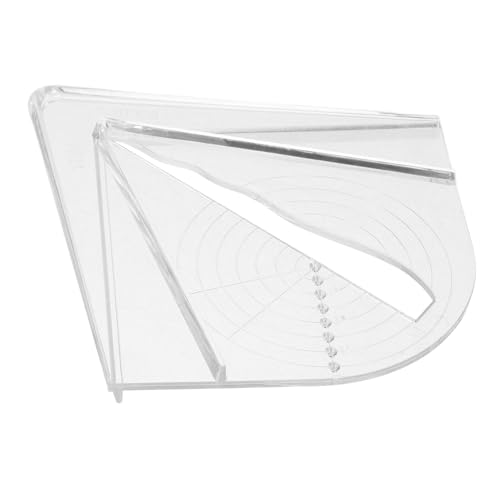 DOITOOL Zentrumsmesslehre Holz Drechseln Markierlineal Robust Leicht Präzise für DIY Holzarbeiten Schreiner Zubehör von DOITOOL