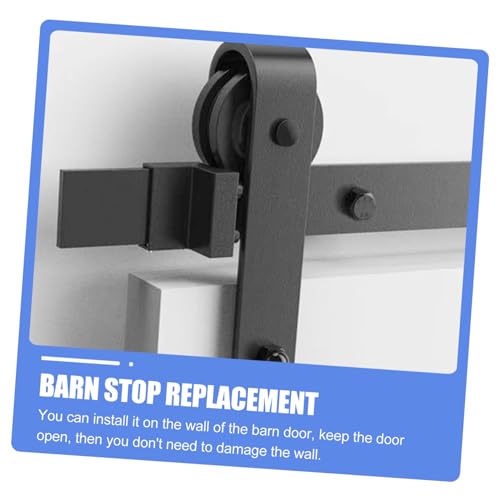 DOITOOL Zinklegierung Barn Doorstop Türstopper Türschutz Wandmontage Türpuffer für Scheunentür Innenbereich Hohe Belastbarkeit Verhindert Türknallen und Wandbeschädigung DOITOOL Zinklegierung Barn Doorstop Türstopper Türschutz Wandmontage Türpuffer für Scheunentür Innenbereich Hohe Belastbarkeit Verhindert Türknallen und Wandbeschädigung von DOITOOL
