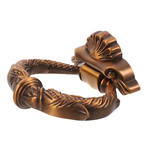 DOITOOL Zinklegierung Türklopfer Klassischer Europäischer Stil Robustes Türbeschlag Zubehör Klare Klangübertragung für Haustür Büro Gewerblich Vielseitig Einsetzbar Sicherheitsfördernd von DOITOOL