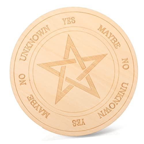 DOITOOL -brett-requisiten Weissagungszubehör Münzhalter Herausfordern Pentagramm-ornamente Challenge-münzhalter-display Stand Planke Nachricht Münze Wünschelrutenpendelbrett Linde DOITOOL -brett-requisiten Weissagungszubehör Münzhalter Herausfordern Pentagramm-ornamente Challenge-münzhalter-display Stand Planke Nachricht Münze Wünschelrutenpendelbrett Linde von DOITOOL