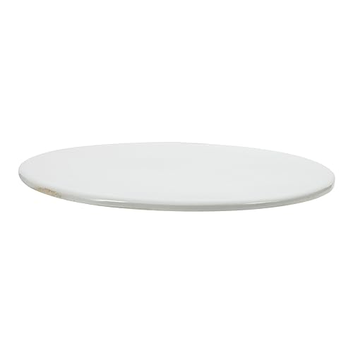 DOITOOL leerer runder Keramikchip malen schulsachen schulzeug Keramik Teller kritzel Home Dekoration Grafitti Weiße keramikplatte selber Machen Kunst DIY Material Handbemalte Keramikplatte von DOITOOL