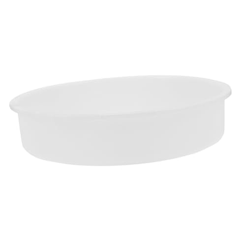DOITOOL runde Form Schalenform kreisförmig Tabletts Untersetzer Epoxid-Gießform Scheibe Silikonform Harzformen Silikon -DIY -Form Form aus Epoxidharz Kieselgel Weiß von DOITOOL