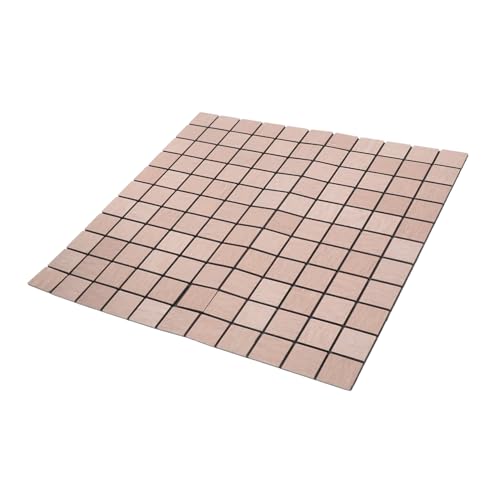 DOITOOL selbstklebende Fliesen Fliesenboden abziehen und aufkleben Backsplash abziehen und aufkleben Spiegelfliesen selbstklebend Metallaluminium-Kunststoffplatte Rose DOITOOL selbstklebende Fliesen Fliesenboden abziehen und aufkleben Backsplash abziehen und aufkleben Spiegelfliesen selbstklebend Metallaluminium-Kunststoffplatte Rose von DOITOOL
