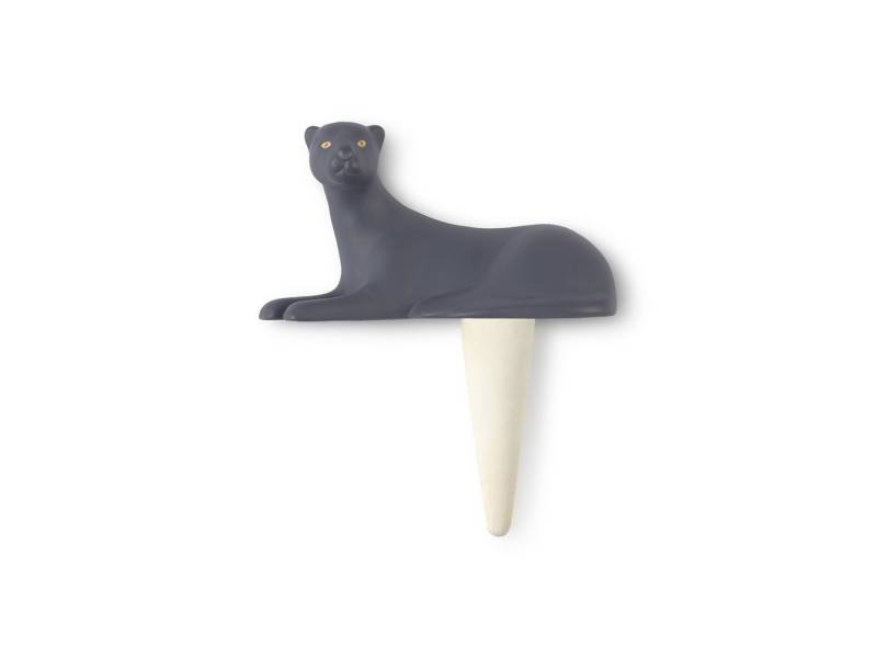 DOIY Bewässerungssystem Jangal Panther Blumentopf-Selbstbewässerungssystem, (Keramik, 1-tlg., ca. 16 x 7 x 18 cm), praktisch und dekorativ für Ihre Topfpflanzen von DOIY