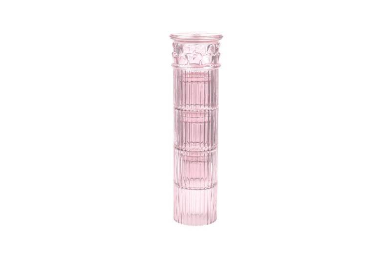 DOIY Glas Athena Gläserset 4er Set, Glas, Form griechischer Säule, ca. Ø 9 x 29 cm von DOIY