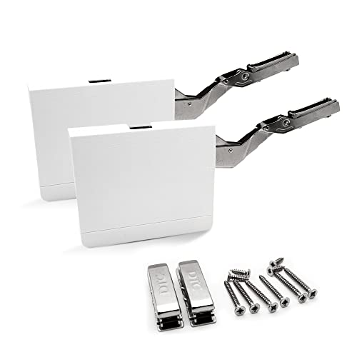 DOJA Barcelona | Frontliftbeschlag Scharnier für Klappen | 2 Pack | Liftbeschlag 250–500 mm | Komplettset für Klappenhöhen 1600-3600 Kraft | Klappenbeschlag/Frontliftbeschlag Scharniere Klappbar DOJA Barcelona | Frontliftbeschlag Scharnier für Klappen | 2 Pack | Liftbeschlag 250–500 mm | Komplettset für Klappenhöhen 1600-3600 Kraft | Klappenbeschlag/Frontliftbeschlag Scharniere Klappbar von DOJA Barcelona