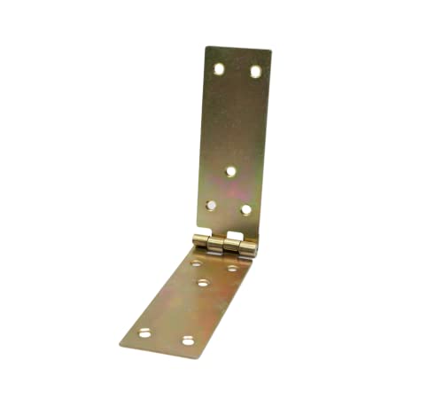 DOJA Barcelona | Kistenband Scharnier für Schubladen | 8 Scharniere klappbar, 200 x 35 x 1,5 mm, Gelb verzinkt, Aufschraubbänder für Holztüren, Innenräume, Holzkisten, Kleine Schränke DOJA Barcelona | Kistenband Scharnier für Schubladen | 8 Scharniere klappbar, 200 x 35 x 1,5 mm, Gelb verzinkt, Aufschraubbänder für Holztüren, Innenräume, Holzkisten, Kleine Schränke von DOJA Barcelona