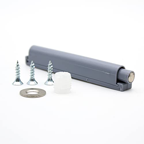 DOJA Barcelona | Magnetischer Drucktüröffner | PACK 4 | Magnetische Entriegelungsriegel, selbstschließende Schubladen | Farbe Grau | Unsichtbarer Schiebetürschließer | Push Door Closer DOJA Barcelona | Magnetischer Drucktüröffner | PACK 4 | Magnetische Entriegelungsriegel, selbstschließende Schubladen | Farbe Grau | Unsichtbarer Schiebetürschließer | Push Door Closer von DOJA Barcelona