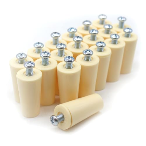 DOJA Barcelona | Rolladenstopper | Packung mit 20 Stück | Jalousie Stopper Elfenbein | Länge 60mm | PVC | Rollo Ersatzteile | Jalousien Zubehör| Jalousie-Anschlagpuffer | Anschlagstopper für Rollladen DOJA Barcelona | Rolladenstopper | Packung mit 20 Stück | Jalousie Stopper Elfenbein | Länge 60mm | PVC | Rollo Ersatzteile | Jalousien Zubehör| Jalousie-Anschlagpuffer | Anschlagstopper für Rollladen von DOJA Barcelona