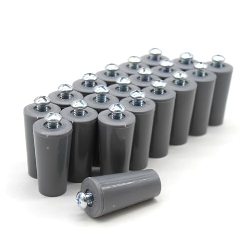 DOJA Barcelona | Rolladenstopper | Packung mit 20 Stück | Jalousie Stopper Grau | Länge 60mm | PVC | Rollo Ersatzteile | Jalousien Zubehör| Jalousie-Anschlagpuffer | Anschlagstopper für Rollladen DOJA Barcelona | Rolladenstopper | Packung mit 20 Stück | Jalousie Stopper Grau | Länge 60mm | PVC | Rollo Ersatzteile | Jalousien Zubehör| Jalousie-Anschlagpuffer | Anschlagstopper für Rollladen von DOJA Barcelona