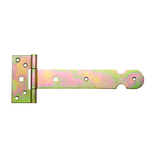 DOJA Barcelona | T-Scharniere | 182 x 65mm | 4er Pack | Gelb Verzinkt | Türscharniere | Kreuzgehänge für Küchentüren, Möbel, Fenster, Garagentore, Gartentor scharniere | Ladenband Scharniere DOJA Barcelona | T-Scharniere | 182 x 65mm | 4er Pack | Gelb Verzinkt | Türscharniere | Kreuzgehänge für Küchentüren, Möbel, Fenster, Garagentore, Gartentor scharniere | Ladenband Scharniere von DOJA Barcelona