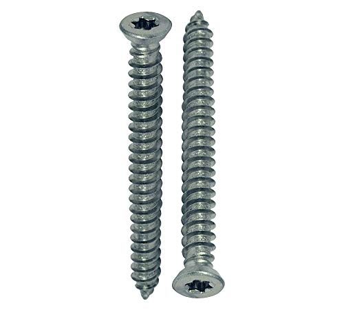DOJA Industrial | Betonschrauben Torx 7,5mm X 72mm | PACK 100 | Rundkopf Spanplattenschrauben Schraube-Anker | Stahl Verzinkt Flachkopf Universalschrauben | Senkkopfschrauben/Holzschrauben Torx DOJA Industrial | Betonschrauben Torx 7,5mm X 72mm | PACK 100 | Rundkopf Spanplattenschrauben Schraube-Anker | Stahl Verzinkt Flachkopf Universalschrauben | Senkkopfschrauben/Holzschrauben Torx von DOJA Barcelona