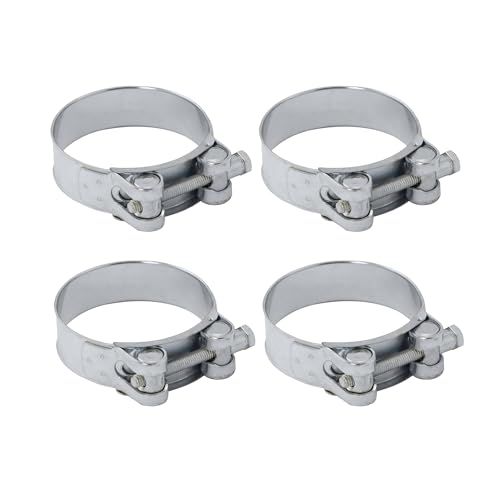 DOJA Industrial | Gelenkbolzenschelle | 104-112mm Ø | PACK 4 | Metall T-Bolzen Rohrschellen | Schlauchschellen | Schlauchklemmen Schelle | Schlauchschelle/Auspuffschelle | Schlauchklemme Ohrschellen von DOJA Barcelona