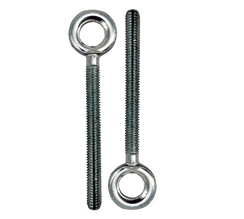 DOJA Industrial | Ringschraube Geschlossene M10X73 | Pack 10 | Augenschraube Gewindestange | Oesen-Augenbolzen Schraub | Augbolzen mit Gewinde | Oesenschraube/Ringschrauben/Oese Schraube/Ringbolzen von DOJA Barcelona