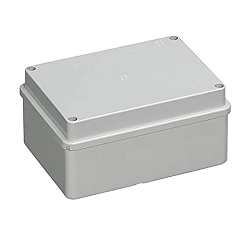 DOJA Industrie | Abzweigdose Wasserdicht 220x170x120 | Verteilerdose Sicherungskasten Aufputz | Verteilerkasten Feuchtraum | Wasserdichte Gehäuse als Kabelverbinder Box, Kabelbox Wasserdicht von DOJA Barcelona