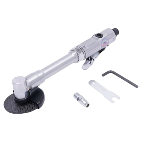 DOJOEUU Pneumatisches Trennwerkzeug mit 3 Zoll langem Griff, 1/4-Zoll-Luftschneidemaschine mit Einstellbarer Geschwindigkeit, 360°-Drehung des hinteren Auspuffs, Druckluft-Winkelschleifer DOJOEUU Pneumatisches Trennwerkzeug mit 3 Zoll langem Griff, 1/4-Zoll-Luftschneidemaschine mit Einstellbarer Geschwindigkeit, 360°-Drehung des hinteren Auspuffs, Druckluft-Winkelschleifer von DOJOEUU