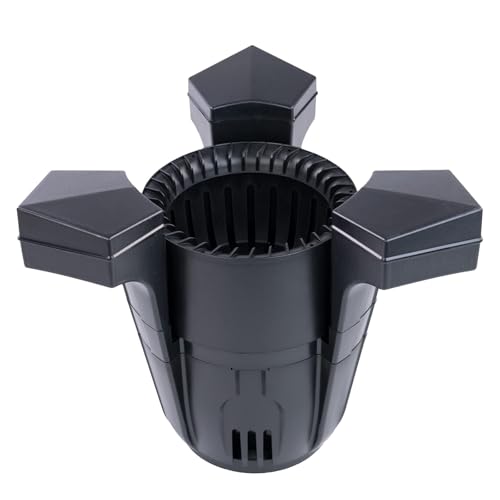 DOJOEUU Schwimmender Skimmer mit Saugfunktion, 2-in-1-Teichskimmer mit Pumpe und 10 m Netzkabel, Skimmer und Klärer, automatischer Poolreiniger für Garten, Pool, Teiche und Seen(70W) von DOJOEUU