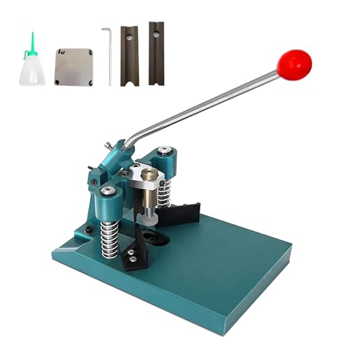 Manueller Eckenrunder, robuster Papiereckenrunder mit R6- und austauschbaren R3-R13-Klingen, Schnittstärke 3 cm, zum Schneiden von Visitenkarten, Fotobroschüren(R6+R3) von DOJOEUU