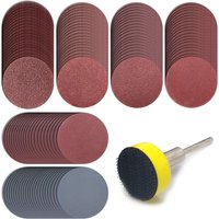 120er-Pack 25-mm-Schleifscheiben mit 3,2-mm-Schaft für Dremel und die meisten Rotationswerkzeuge, 100/180/240/400/1500/3000 Schleifpapier 120er-Pack 25-mm-Schleifscheiben mit 3,2-mm-Schaft für Dremel und die meisten Rotationswerkzeuge, 100/180/240/400/1500/3000 Schleifpapier von DOLASO