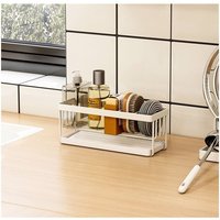 Aufbewahrungsregal für Küchenspüle mit Abtropfbrett-Fei Yu von DOLASO