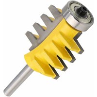 Dolaso - 8mm Schaft Schiene Finger Reversible Joint Router Kleber Bit Kegel Zapfen Schneider Für Holzbearbeitung Zimmermann Werkzeuge von DOLASO