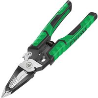 DOLASO 9-in-1-Multifunktions-Elektrikerzange, Abisolieren, Kabelschneider, Anschluss-Crimpzange, Handwerkzeuge von DOLASO