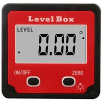 Digitaler Neigungsmesser, 2 Tasten, Mini-Digital-Neigungsmesser, Rot - Dolaso von DOLASO