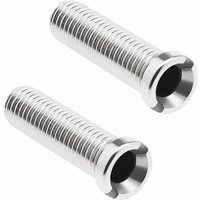Dolaso - 2 Stück Küchenspüle Siebschraube 304 Edelstahl Sieb Abfall Gewinde Schraubverbinder M12 × 45 mm Spüle Bolzenschraube für Waschbecken Sieb von DOLASO