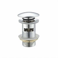 Dolaso - Automatischer Pop-Up-Ablauf mit Überlauf, Push-Open-Ablauf für Chrom-Kupfer-Waschbecken, Pop-Up-Waschbecken Dolaso - Automatischer Pop-Up-Ablauf mit Überlauf, Push-Open-Ablauf für Chrom-Kupfer-Waschbecken, Pop-Up-Waschbecken von DOLASO