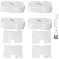 Ersatzfilter für Shark Stratos HZ3000 HZ3002 HZ3002C QS3000QBK Ultraleichter kabelgebundener Staubsauger, 4-Motor-Pfosten-Schaumstoff- und Ersatzfilter für Shark Stratos HZ3000 HZ3002 HZ3002C QS3000QBK Ultraleichter kabelgebundener Staubsauger, 4-Motor-Pfosten-Schaumstoff- und von DOLASO