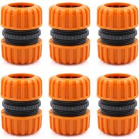 Dolaso - Gartenschlauch-Reparaturset - 6-teilig zum Anschluss von 19 mm (3/4'), zum einfachen und schnellen Anschließen oder Reparieren eines von DOLASO