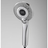 Dolaso - LED-Duschkopf, LED-Duschkopf, 3 Farben, Temperaturregelung, Handbrause mit digitaler Temperaturanzeige, wassersparende Dusche, 3 Modi von DOLASO