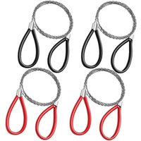 Dolaso - Rohrschneider 4 Stück Edelstahl Kabelsäge, Metallsäge Handsäge Taschenseilsäge pvc Rohrschneidewerkzeug für Holz von DOLASO