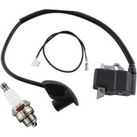 Dolaso - Zündspule mit Zündkerze für stihl FS120 FS120R FS200 FS200R FS250 FS300 FS350 FR350 BT120 BT120C BT121 BT121Z FS202 Motorsense, ersetzt 4134 Dolaso - Zündspule mit Zündkerze für stihl FS120 FS120R FS200 FS200R FS250 FS300 FS350 FR350 BT120 BT120C BT121 BT121Z FS202 Motorsense, ersetzt 4134 von DOLASO